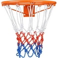 HOZHANI 2Pcs Standard Size Basketball Nets, Heavy Duty 12 Loops Tri
