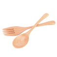 thumbnail image 1 of Kitchen Tableware, Small Size Lightweight Portable Wooden Spoons Easy To Operate Crooked Handle Design With Long Handle For Travel For Home, 1 of 8