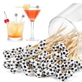 thumbnail image 6 of Bamboo Cocktail Picks Decorative Fruit Toothpicks Soccer, 6 of 7