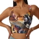 thumbnail image 1 of Fotbe Abstract Lion Painting Sujetador Deportivo Largo sin Aros para Mujer con Almohadillas y Soporte Medio, Transpirable y Absorbente, Camiseta Tipo Chaleco o Tank Top-XX-Large, 1 of 8