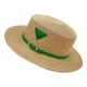 thumbnail image 2 of Sombrero de paja para mujer, con circunferencia de cabeza de 58 a 60 cm, estilo retro, plano, para viajes al aire libre, vacaciones, 2 of 5