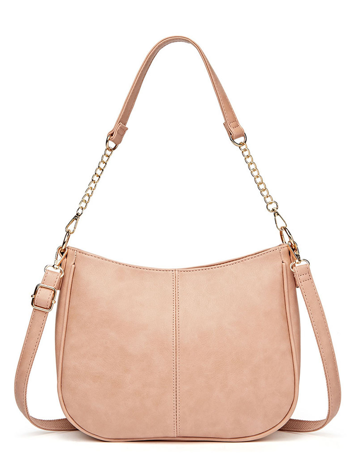 Grianlook Ladies Shoulder Bags Multi Pockets Handbag Large Capacity PU