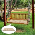thumbnail image 4 of Cojín impermeable para banco de exterior, cojín para muebles de jardín, cojines para el respaldo de sillas de patio y cojines para asientos. Beige 120x50x10cm, 4 of 9