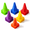 colors, variant on 36 Pack Pink 7 Inch Plastic Sports Cones for Agility Drills Practice