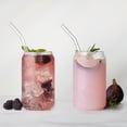thumbnail image 3 of Galateo Capri Collection Lattina Borosilicate Can-Shaped Drinking Glasses - Set of 4, 3 of 7