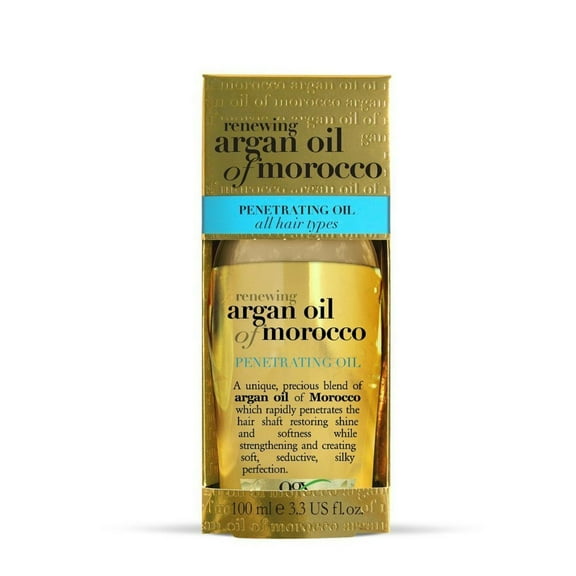 Ogx Penetrating All Hair Shaft Renewing Moroccan Argan Oil, 3.3 Oz