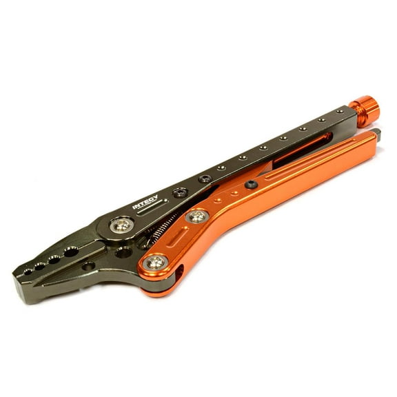 Integy RC Toy Model Hop-ups C25882ORANGE Billet Machined Adjustable Shock Shaft Maintenance Pliers
