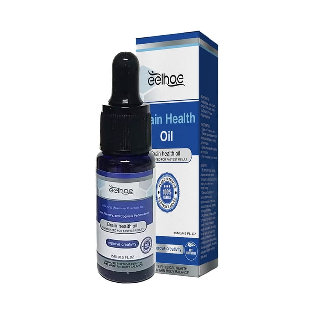 Aceite hidratante para el cuidado corporal, salud cerebral, mente despejada, 15 ml