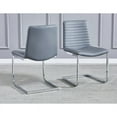 thumbnail image 2 of Best Master Furniture  Grea Fabric Upholstered Side Chair (Set of 2) White/Gold Gold Finish, 2 of 5