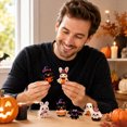 thumbnail image 4 of Halloween Felt Plush Kit, Halloween Friends DIY Sewing Kit With Pre-Cut Dly Patchwork Kit | All-In-One Fabric Craft Kit With Fabric and Supplies for Beginners Halloween Decorations, 4 of 5