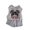 Grey, variant on Tfken Summer Outfit Sets For Girls Print Sleeveless Hooded Tops With Solid Color Shorts Set Fashion Casual Summer Children Soft Outfit Gray Size 18-24 Months