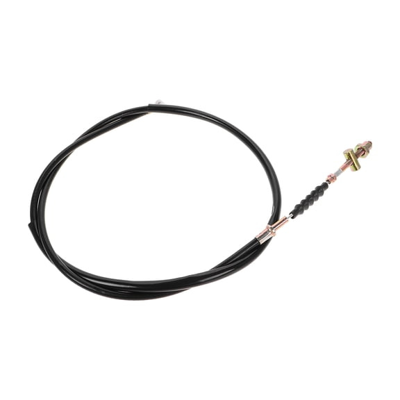 LULULION Hydraulic Motorcycle Brake Cable Black Steel Wire Rubber Precise Fit for Drum Brake