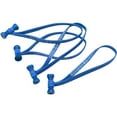 thumbnail image 2 of BongoTies All-Natural Reusable Cable Tie Wraps 10-Pack - All Blue, 2 of 4