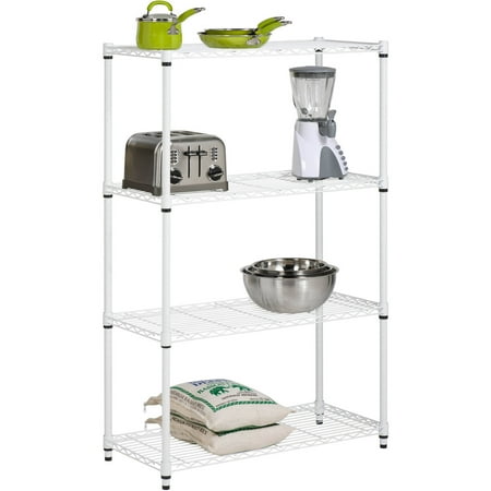 UPC 811434019076 product image for Honey Can Do 4-Shelf Heavy-Duty Adjustable Steel Storage Shelving Unit with 250- | upcitemdb.com