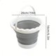 thumbnail image 3 of Silicone Foldable Art Water Bucket Multifunctional Brush Washer Portable Collapsibles Washing Cup for Acrylic Watercolor Oil Painting Artists Studios, 3 of 6