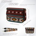 thumbnail image 7 of ZUXONGSY Aztec Tribal Bear Print Shoulder Handbag for Women Lightweight Crossbody Travel Purse Waterproof Satchel with Adjustable Wide Strap for Dating Workout, 7 of 7
