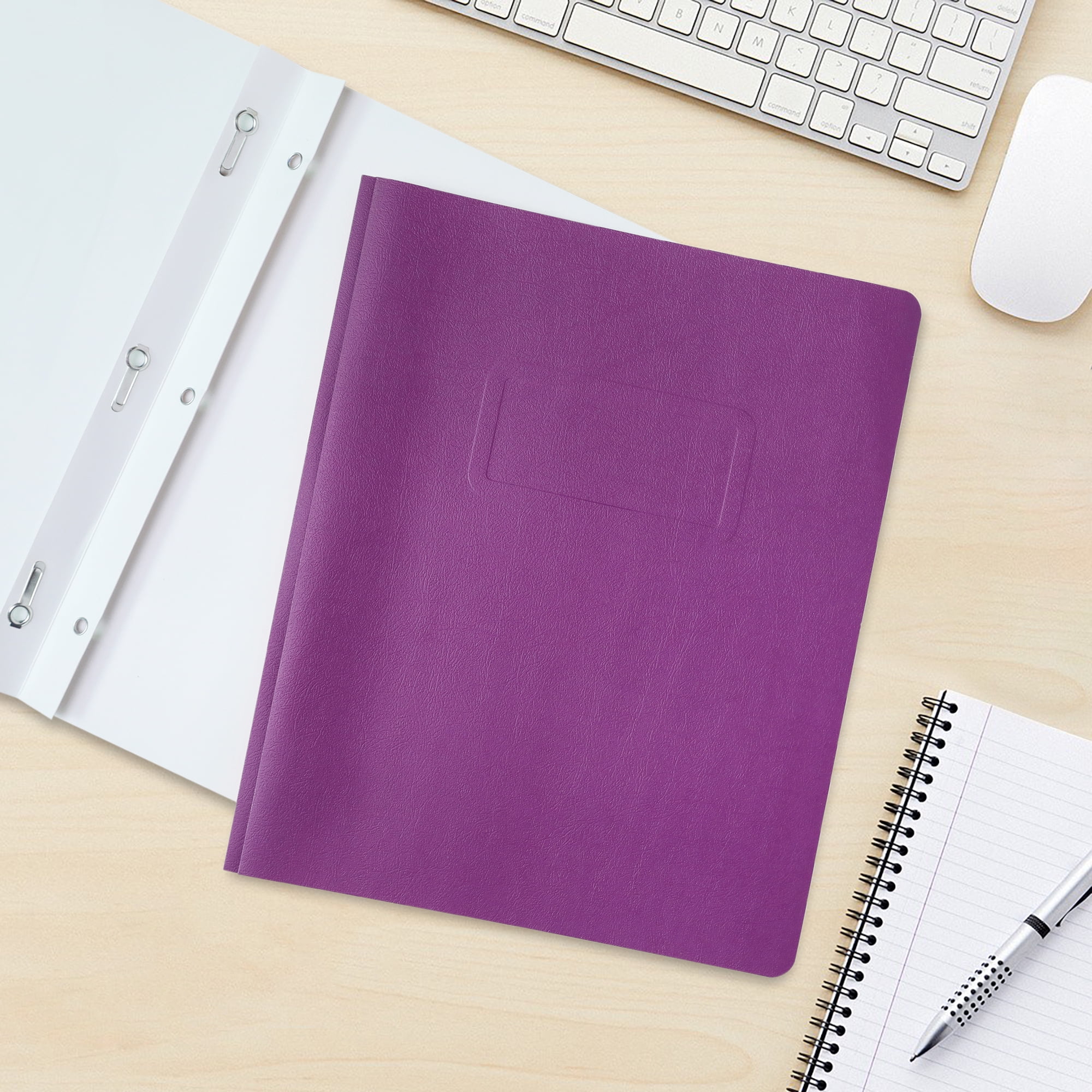 PEN+GEAR PURPLE REPORT COVER, 9.4" x 11.5", Light Blue