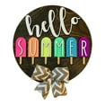 thumbnail image 2 of Clearance! Summer Cool Wooden Door Sign | Wooden Craft Plaque For Summer | Home Decor, 2 of 6