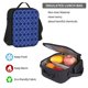 thumbnail image 5 of Fotbe Blue Gold Grid Lantern Shapes Set Escolar 3 en 1 para Niños - Mochila Duradera con Lonchera Aislante y Estuche para Lápices - Mochila Escolar para Niños y Niñas, 5 of 7
