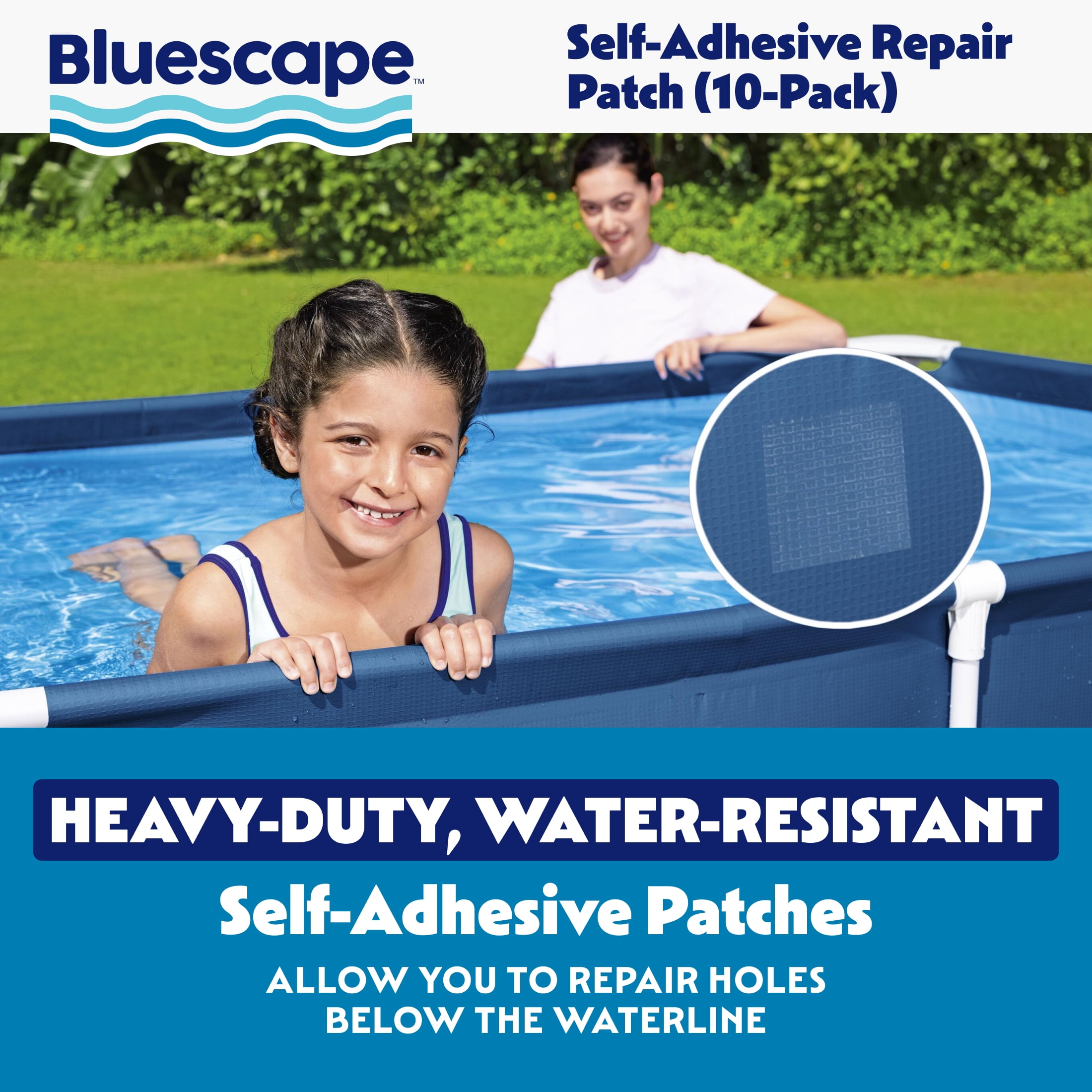 Bluescape Adhesive Repair Patch 6.55" 10-pack