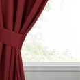 thumbnail image 4 of Superior Blackout Solid Light Filtering Grommet Curtain Panel Set, 46" x 84", Smoked Ash, 4 of 15