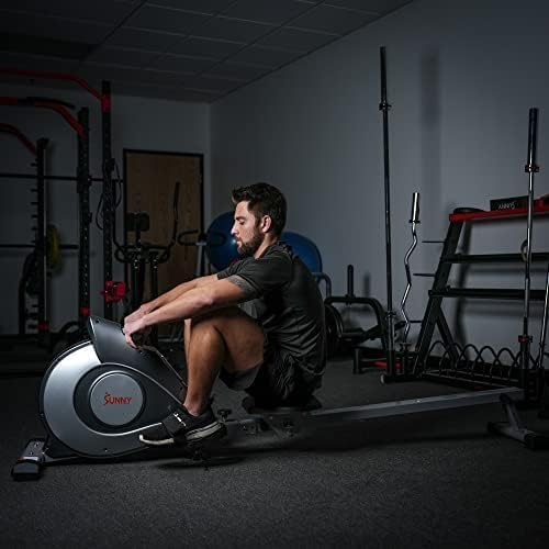 Sunny Health & Fitness 53.4" Magnetic Rowing Machine photo 7