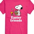 thumbnail image 2 of Peanuts - Easter Friends - Men's Short Sleeve Graphic T-Shirt, 2 of 5