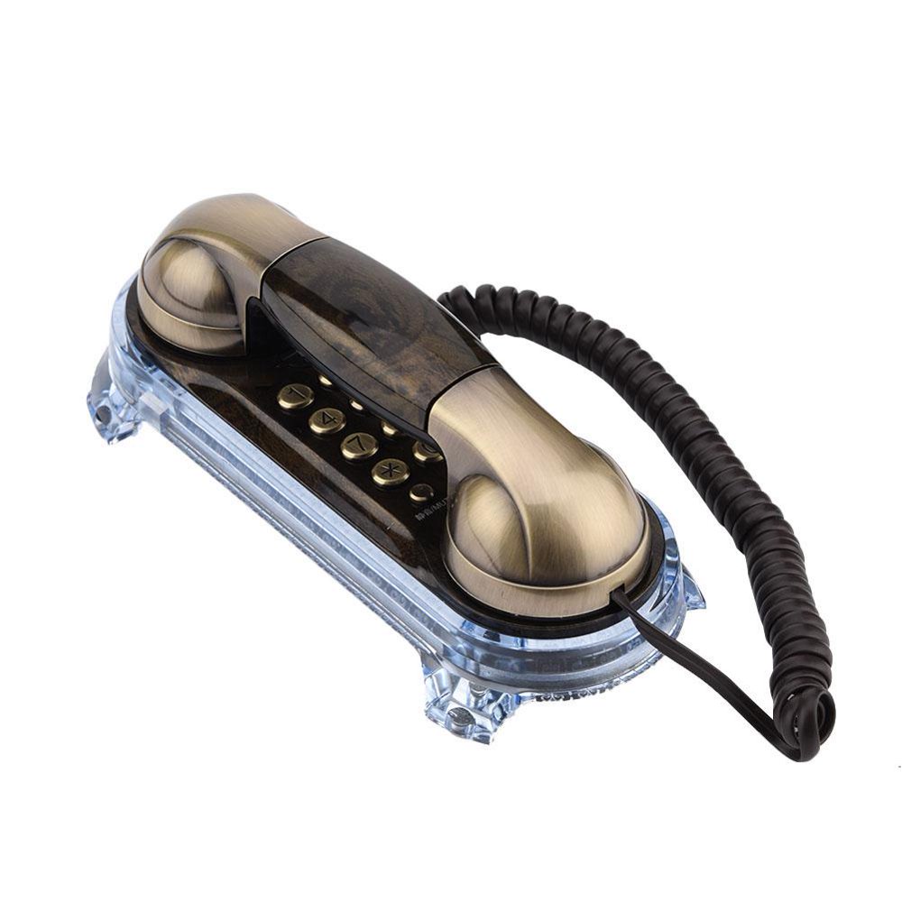 ACOUTO fashion telephone, corded phone,Antique Retro Wall Mounted