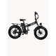 thumbnail image 1 of Bicicleta Eléctrica Plegable BIKE ON Roma Pro Negra | Rodada 20 con Frenos de Disco y Cambios Shimano | Motor 500W y Batería de Litio 48V, 1 of 11