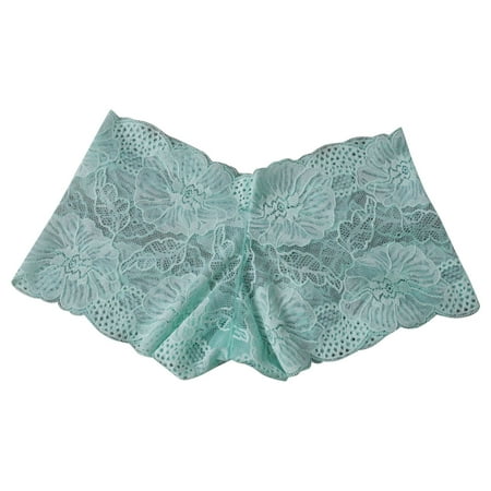 

CYMMPU Sexy Panties Comfort Ladies Underwear Breathable Boxer Mid Waist Lace Hipster Briefs for Women Strechy