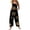 Navy -AA38, variant on Christmas Outfit Women Romper Wide Leg Funny Christmas Snowman Graphic Plus Size Sleeveless Casual Jumpsuit with Pockets Multicolor L