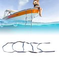 thumbnail image 4 of Step Fishing Rope Ladder, Boarding Rope Ladder Portable  Reliable  For Motorboat For Kayaks Blue,Red,Green, 4 of 8