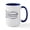 White/Navy Inside, variant on CafePress - CN CLM Paganquote Ceramic Mug - 15 oz Ceramic Large White Novelty Mug