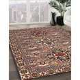 thumbnail image 2 of Ahgly Company Indoor Square Traditional Light French Beige Brown Persian Area Rugs, 3' Square, 2 of 6