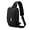 Black, variant on Auricz Bag, Carbon Fiber Streamline Sling Bag, USB Charging Sport Slings, Waterproof Shoulder Backpack (Black)