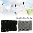 thumbnail image 2 of Hangers Clips 20/40 Pack Pants Hangers Non-Slip Clips  Strong Finger Clips Perfect for Pants Suit Skirt Hanger, 2 of 8