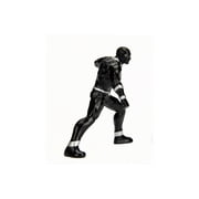 Lykan Hypersport Black with Black Panther Diecast Figure Marvel Series 1/24 Diecast Model Car by Jada