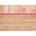 thumbnail image 5 of Chouhan Rugs Natural Jute Pink Lined Rug Bohemian Rug Decor Rug Handwoven Rug Custom Rug Decorative Rug, 5 of 8