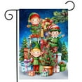 thumbnail image 2 of Briarwood Lane Santa's Elves Garden Flag, 2 of 4