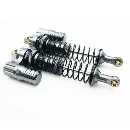 4 Pack 1:10 RC Car Aluminum Shock Absorber for Axial SCX10 D90 RC4WD Rock Crawler