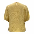 thumbnail image 2 of GEORGE G BLUSA CR MC C/ELASTICO TEXTURA, 2 of 4