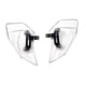 thumbnail image 3 of 2 deflectores de viento premium para motocicleta, compatibles con Moto Guzzi V85TT Claro, 3 of 9