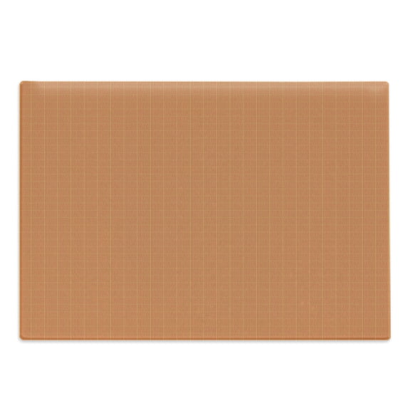 Abstract Cutting Board, Angled Lines Composition in Checkered Square Style Frames Geometric, Decorative Tempered Glass Cutting and Serving Board, in 3 Sizes, by Ambesonne