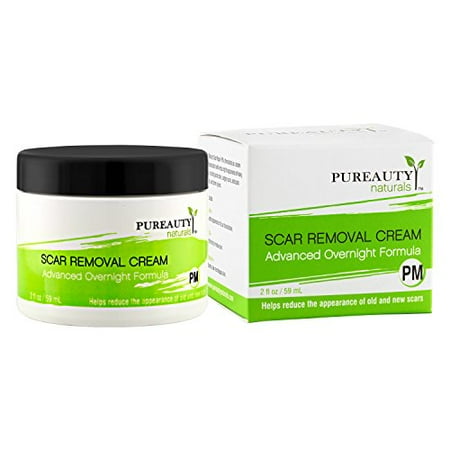 Usa Natural - Scar Removal Cream (PM) - Advanced Scar Treatment for Night Time Use - Help Reduce the Appearance of Old and New Scars - Made in USA With Natural Ingredients - Help Make Your Scars Go Away!