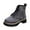 Gray, variant on vauyc Fall Booties Ankle Boots for Women Low Heel Fashionable Ankle Boots Suede Round Toe Lace Up Sole Comfortable Short Boots for Stylish Footwear