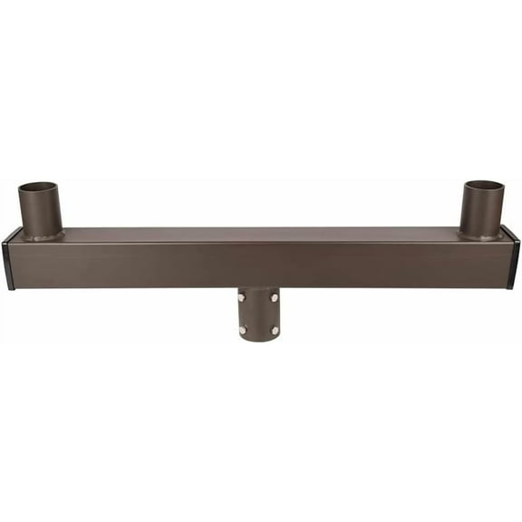 Low Profile Bullhorn with 2 Tenons Inline,Fit with 3inch Light Pole