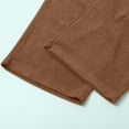 thumbnail image 4 of TRUBKH Womens Sweatpants Baggy Pants Jogger Pants Concert Pants for Women Flare Pants Fall Bottoms for Women Baggy Cargo Pants Coffee L, 4 of 8
