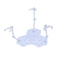 thumbnail image 4 of TISHITA Support de Support de Socle de Figurines Robustes pour Figurines 1/144 Jouets Blanc, 4 of 8