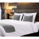 thumbnail image 3 of Juego de 6 unidades de ropa de cama Pillows Utopia, tamaño queen (azul marino), de primera calidad, 3 of 8
