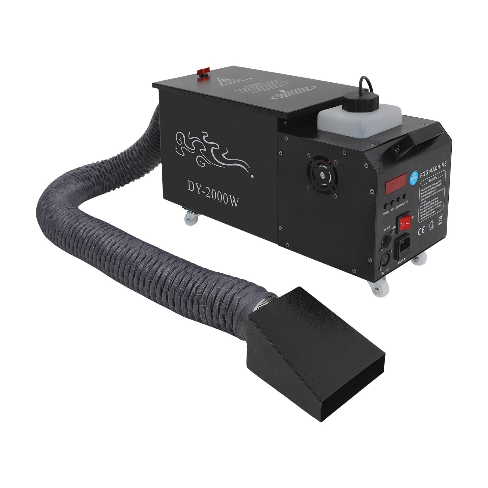 Black Low Lying Fog Machine 110V Water Based Ground Fog Machine Fog with Tube